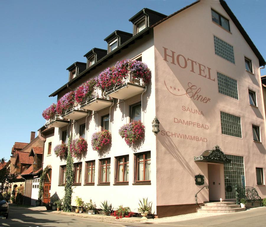 Hotel Ebner Bad Königshofen im Grabfeld Exterior foto